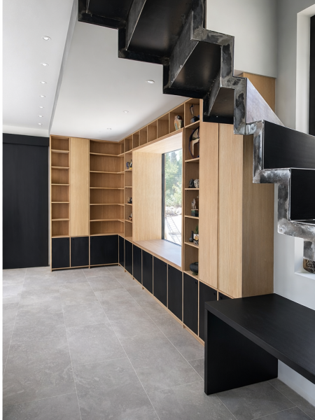 bibliothèque sur mesure 